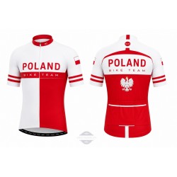 POLAND TEAM KOSZULKA ROWEROWA MODEL 2018/19 RED-WHITE