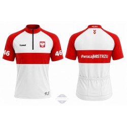 POLAND TEAM KOSZULKA ROWEROWA MODEL 2023/24