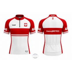 POLAND TEAM KOSZULKA ROWEROWA MODEL 2024/25