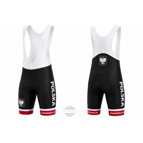 POLAND TEAM SPODENKI ROWEROWE MODEL 2017 BLACK