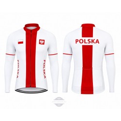 POLAND TEAM BLUZA/KOSZULKA ROWEROWA MODEL 2017 WHITE