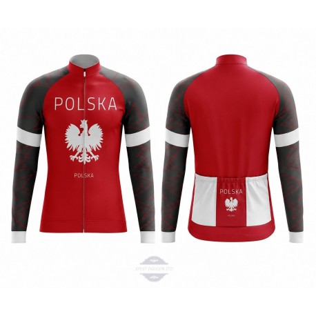 POLAND TEAM BLUZA/KOSZULKA ROWEROWA MODEL 2018