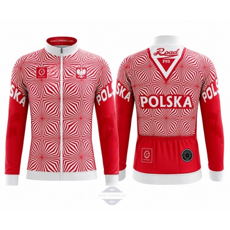 POLAND TEAM BLUZA/KOSZULKA ROWEROWA MODEL 2018/19