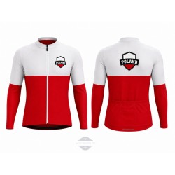 POLAND TEAM BLUZA/KOSZULKA ROWEROWA MODEL 2019/20