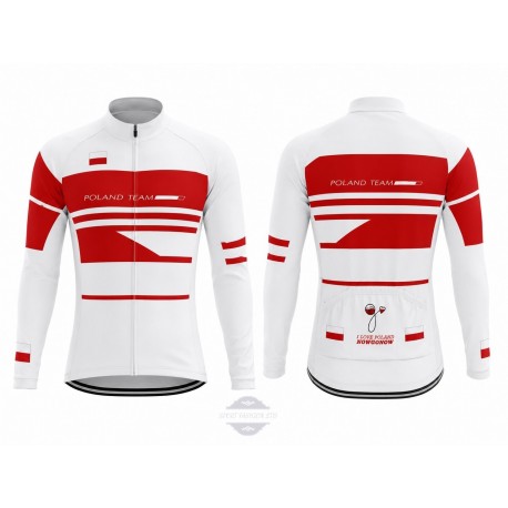 POLAND TEAM BLUZA/KOSZULKA ROWEROWA MODEL 2019/20