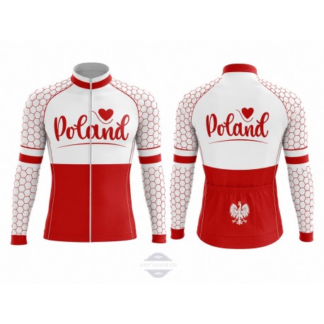POLAND TEAM BLUZA/KOSZULKA ROWEROWA MODEL 2020/21