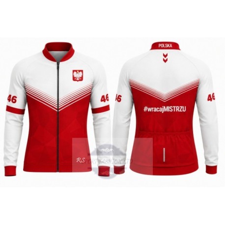 POLAND TEAM BLUZA/KOSZULKA ROWEROWA MODEL 2023/24