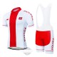 POLAND TEAM LETNI KOMPLET ROWEROWY 2017 WHITE
