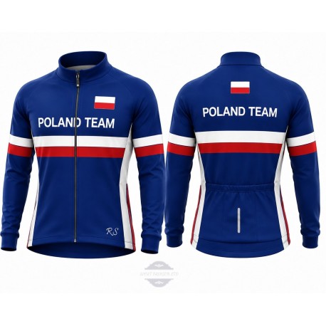 POLAND TEAM BLUZA/KOSZULKA ROWEROWA MODEL 2024