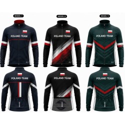 POLAND TEAM BLUZA/KOSZULKA ROWEROWA MODEL 2024/25