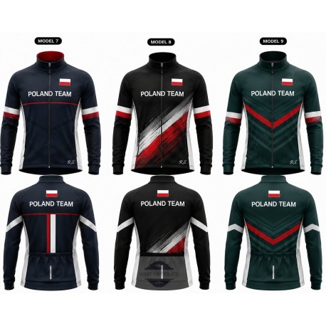 POLAND TEAM BLUZA/KOSZULKA ROWEROWA MODEL 2024/25