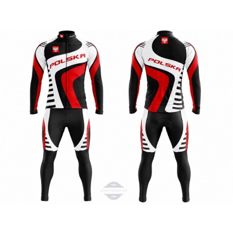 POLAND TEAM DŁUGI KOMPLET ROWEROWY MODEL 2016/17