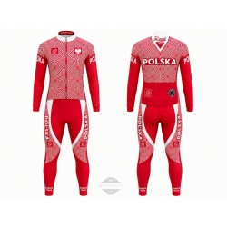 POLAND TEAM DŁUGI KOMPLET ROWEROWY MODEL 2018