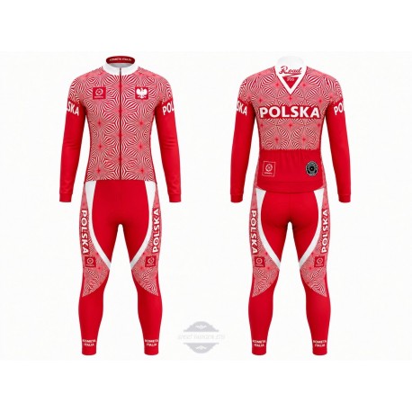 POLAND TEAM DŁUGI KOMPLET ROWEROWY MODEL 2018