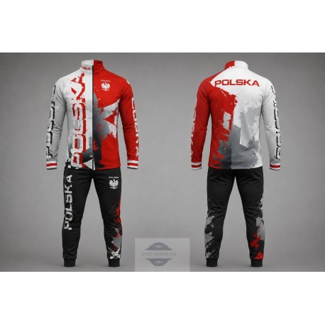 POLAND TEAM DŁUGI KOMPLET ROWEROWY MODEL 2020