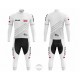 POLAND TEAM DŁUGI KOMPLET ROWEROWY MODEL 2021 WHITE