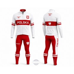 POLAND TEAM DŁUGI KOMPLET ROWEROWY MODEL 2023