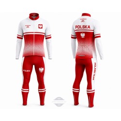 POLAND TEAM DŁUGI KOMPLET ROWEROWY MODEL 2023/24