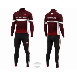 POLAND TEAM DŁUGI KOMPLET ROWEROWY MODEL 2024