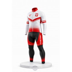 POLAND TEAM DŁUGI KOMPLET ROWEROWY MODEL 2024/25