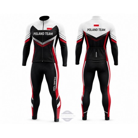 POLAND TEAM DŁUGI KOMPLET ROWEROWY MODEL 2025