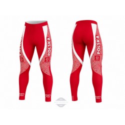 POLAND TEAM SPODNIE ROWEROWE MODEL 2018 WHITE