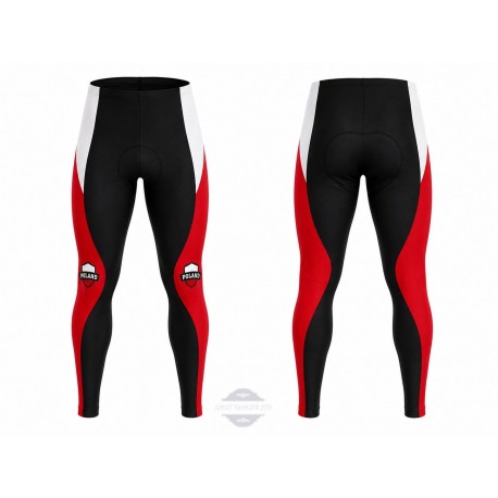 POLAND TEAM SPODNIE ROWEROWE MODEL 2019/20