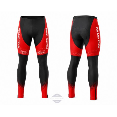 POLAND TEAM SPODNIE ROWEROWE MODEL 2024/25