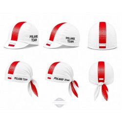 POLAND TEAM CZAPKA LUB BANDANA ROWEROWA MODEL 2018
