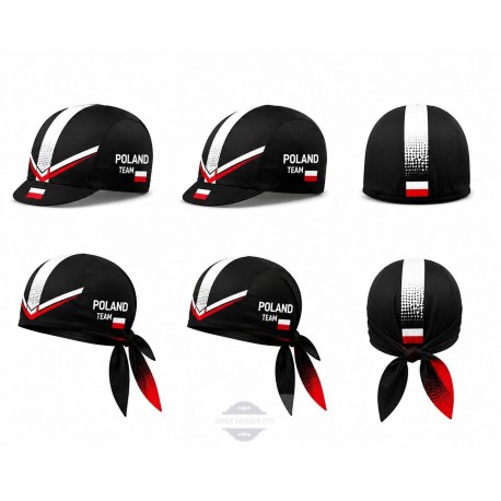 POLAND TEAM CZAPKA LUB BANDANA ROWEROWA MODEL 2019