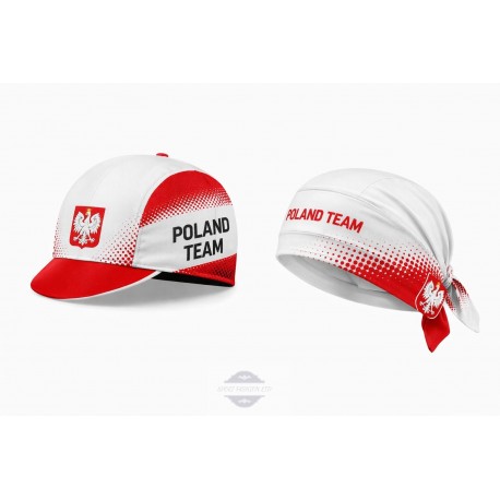 POLAND TEAM CZAPKA LUB BANDANA ROWEROWA MODEL 2019/20