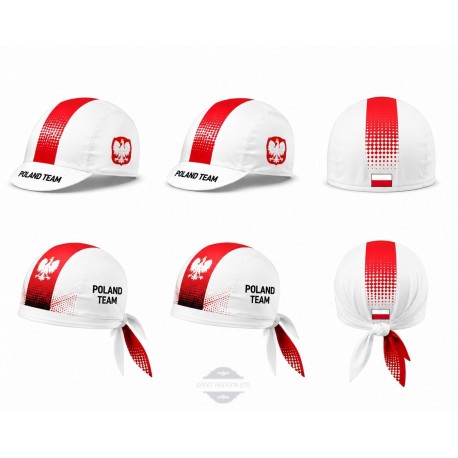 POLAND TEAM CZAPKA LUB BANDANA ROWEROWA MODEL 2021