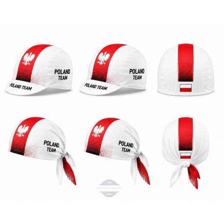 POLAND TEAM CZAPKA LUB BANDANA ROWEROWA MODEL 2022
