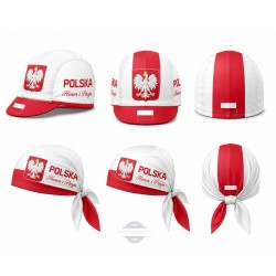 POLAND TEAM CZAPKA LUB BANDANA ROWEROWA MODEL 2022/23 RED