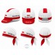 POLAND TEAM CZAPKA LUB BANDANA ROWEROWA MODEL 2023 BLACK