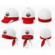 POLAND TEAM CZAPKA LUB BANDANA ROWEROWA MODEL 2023/24