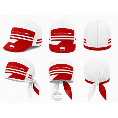 POLAND TEAM CZAPKA LUB BANDANA ROWEROWA MODEL 2024