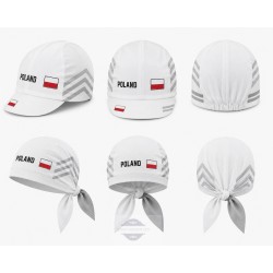 POLAND TEAM CZAPKA LUB BANDANA ROWEROWA MODEL 2024 WHITE