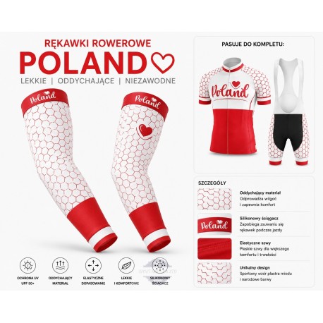 POLAND TEAM RĘKAWKI ROWEROWE MODEL 2017/18