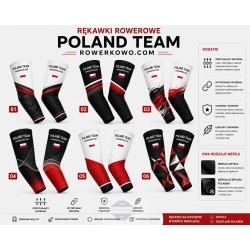 POLAND TEAM RĘKAWKI ROWEROWE MODEL 2018 6 MODELI