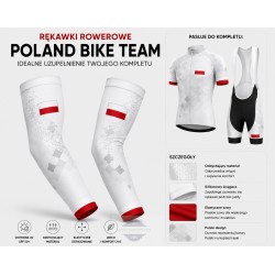 POLAND TEAM RĘKAWKI ROWEROWE MODEL 2018 WHITE
