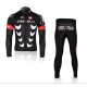 PROFESJONALNY DŁUGI KOMPLET ROWEROWY CASTELLI MODEL 2010 BLACK