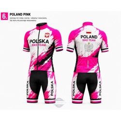 POLAND TEAM LETNI KOMPLET ROWEROWY 2026 PINK