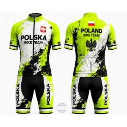 POLAND TEAM LETNI KOMPLET ROWEROWY 2026 GREEN
