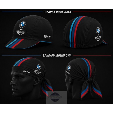 BMW CZAPKA LUB BANDANA ROWEROWA MODEL 2020 BLUE