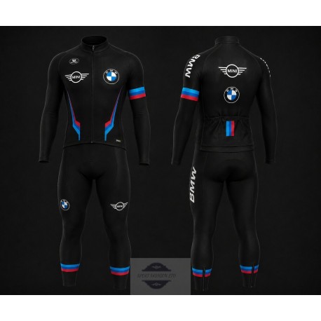 BMW DŁUGI KOMPLET ROWEROWY MODEL 2020 BLACK
