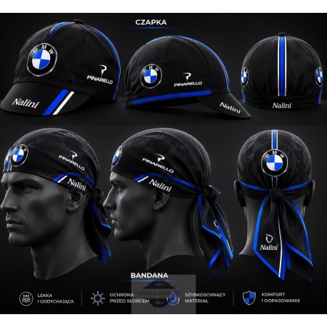 BMW CZAPKA LUB BANDANA ROWEROWA MODEL 2022 BLACK