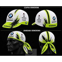 BMW CZAPKA LUB BANDANA ROWEROWA MODEL 2020/21 AQUA