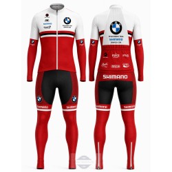 BMW DŁUGI KOMPLET ROWEROWY MODEL 2012 RED