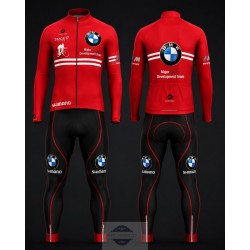 BMW DŁUGI KOMPLET ROWEROWY MODEL 2015 RED